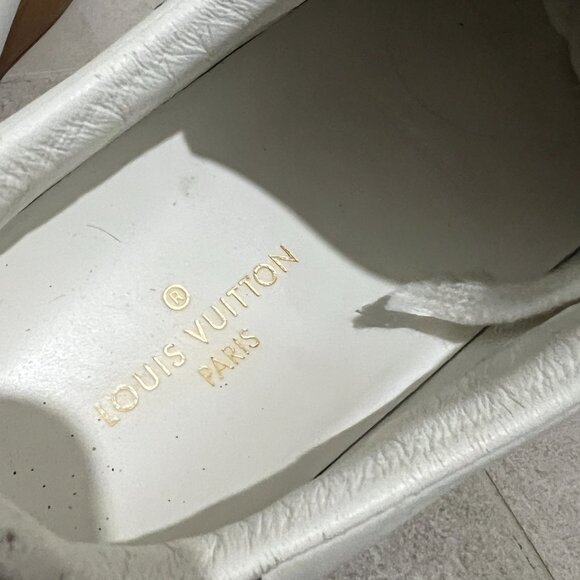 Authentic Louis Vuitton Frontrow Trainers Shoes Sneakers Low-Top size 35 US 5 - Picture 4 of 10